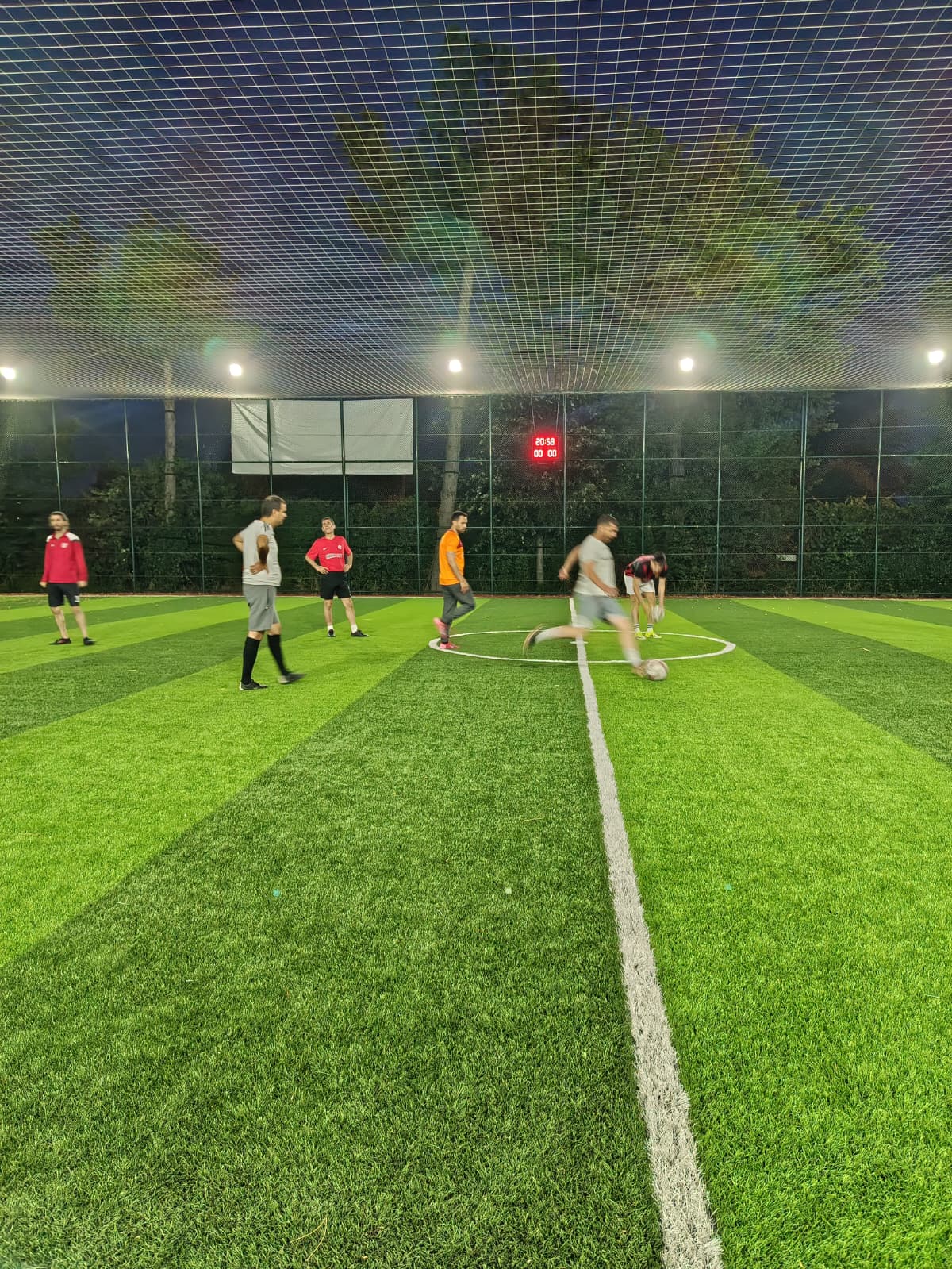 Taylan Yılmaz Takımı Harika biir ortamda ter attı.